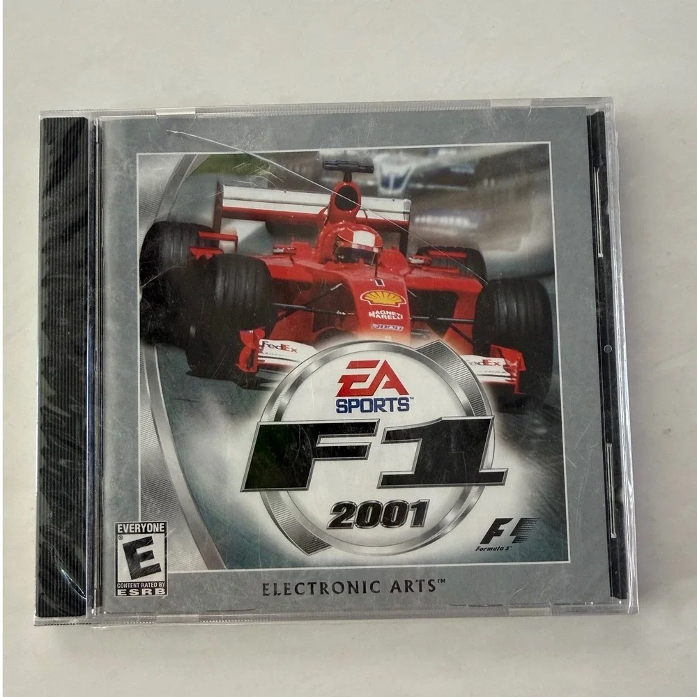 EA Sports F1 2001 PC Game Factory Sealed New‎ Formula One Racing Windows Vintage
